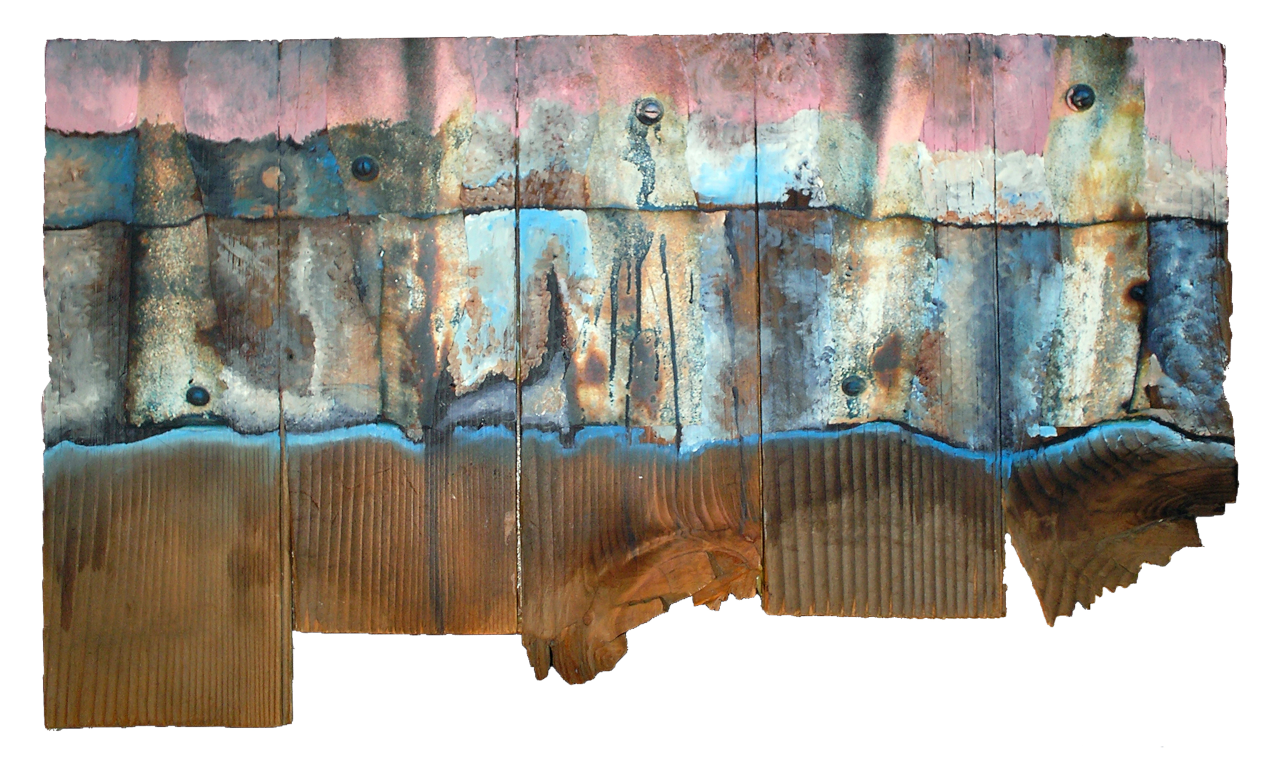 Intuitive Oil & Mixed Media Painting by Clairvoyant Intuitive Artist Joanna Whitney