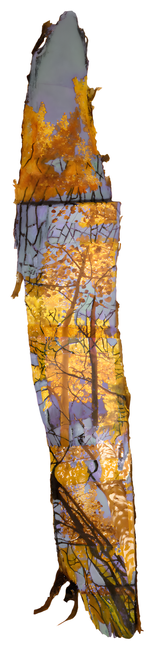 Intuitive Oil & Mixed Media Painting by Clairvoyant Intuitive Artist Joanna Whitney