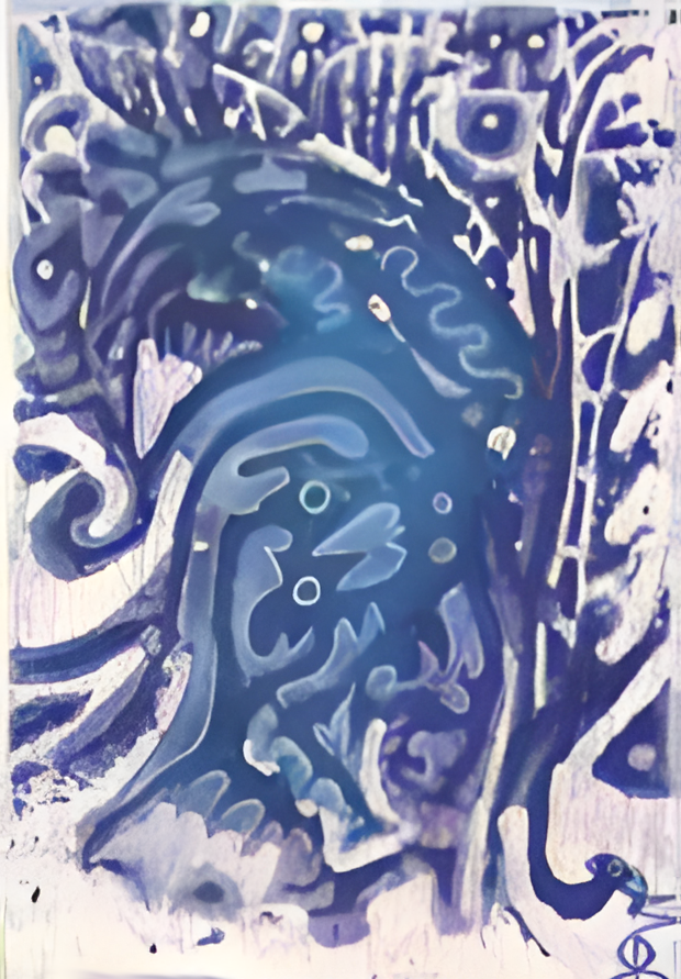 Colored Pencil on Cotton Rag Board by Clairvoyant Intuitive Artist, Joanna Whitney