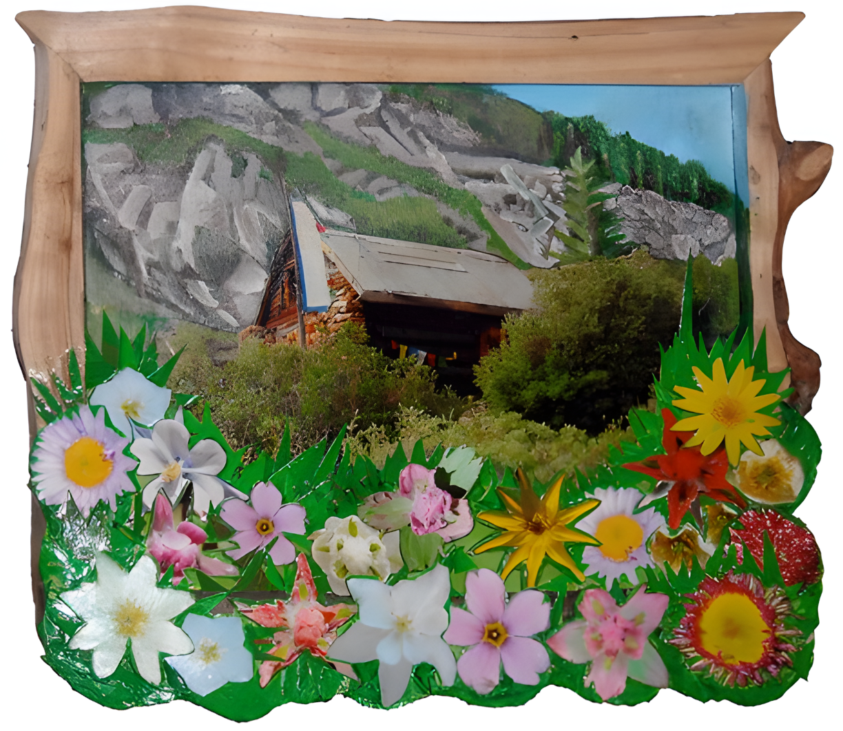 Intuitive Mixed Media Photo Collage by Clairvoyant Intuitive Artist Joanna Whitney