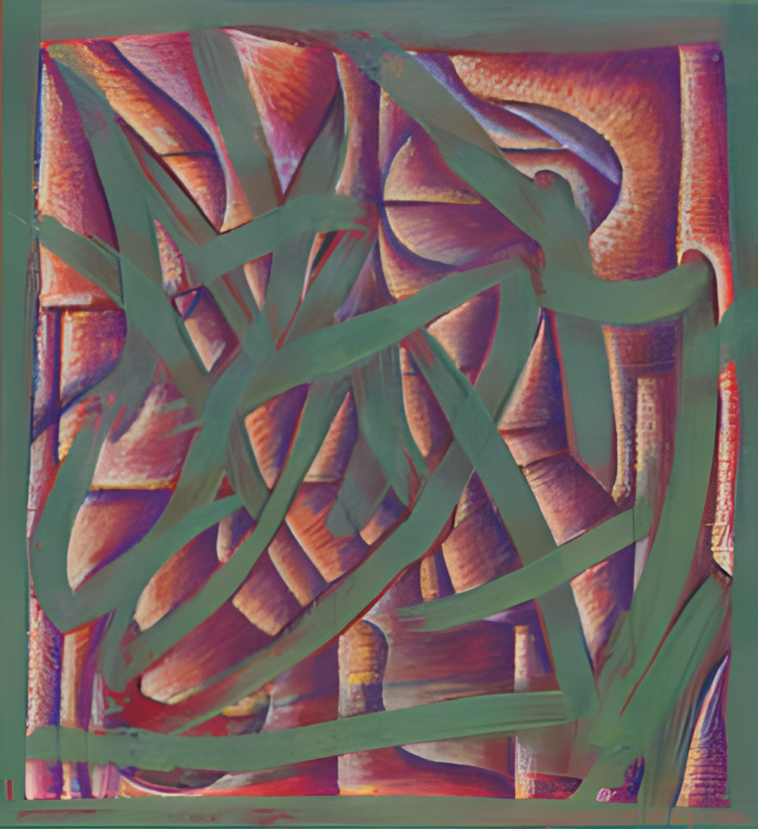 Iridescent Brass Ink & Colored Pencil on Cotton Rag Board by Clairvoyant Intuitive Artist Joanna Whitney