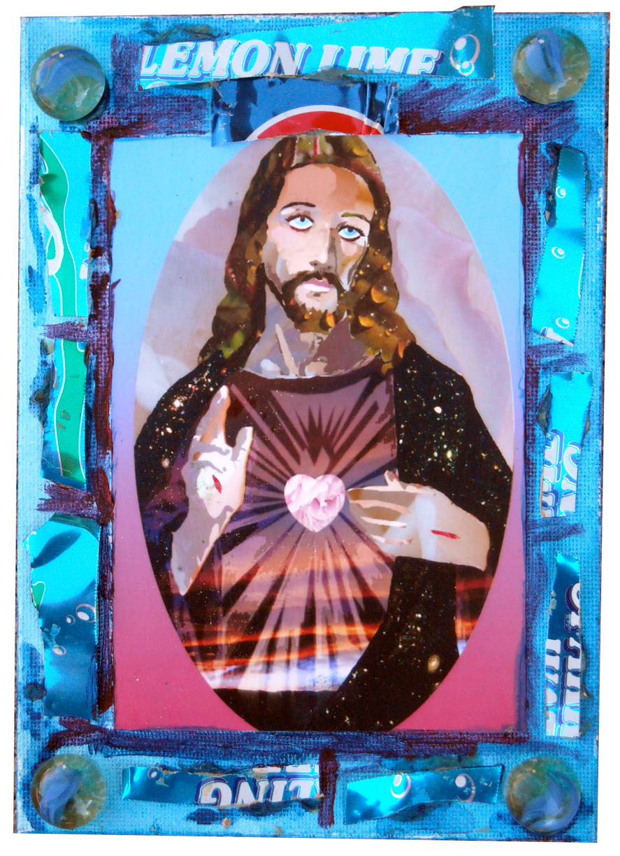 Intuitive Mixed Media Photo Collage by Clairvoyant Intuitive Artist Joanna Whitney