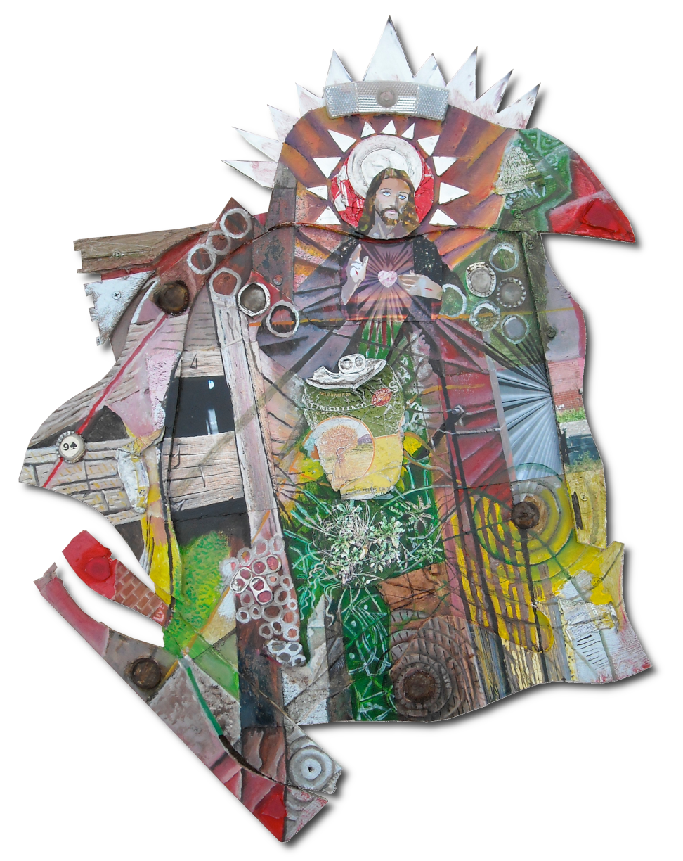 Intuitive Mixed Media Photo Collage by Clairvoyant Intuitive Artist Joanna Whitney