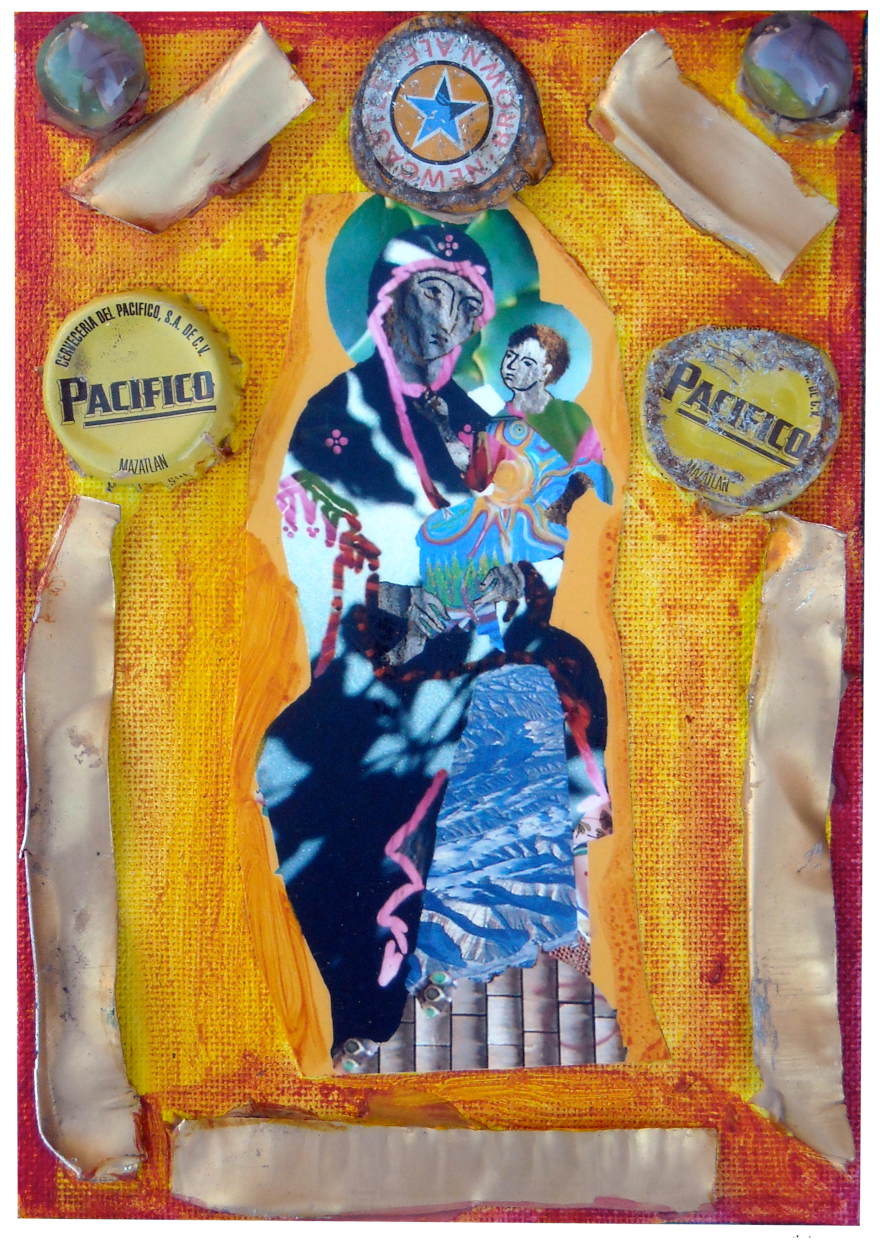 Intuitive Mixed Media by Clairvoyant Intuitive Artist Joanna Whitney