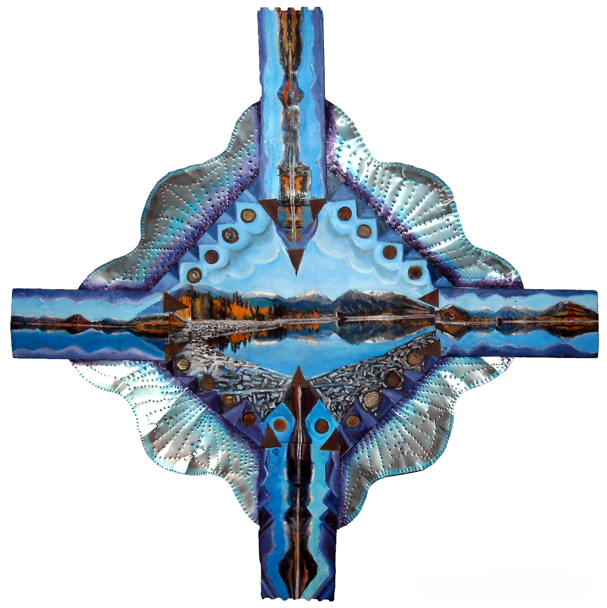 Intuitive Mixed Media Photo Collage by Clairvoyant Intuitive Artist Joanna Whitney