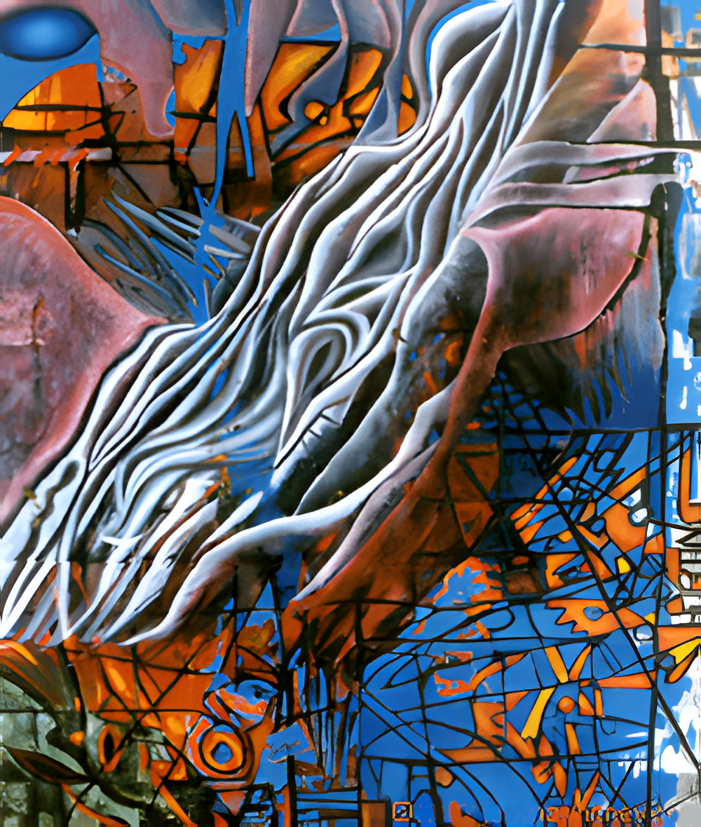 Bondage, Mixed Media on Canvas by Clairvoyant Intuitive Artist Joanna Whitney